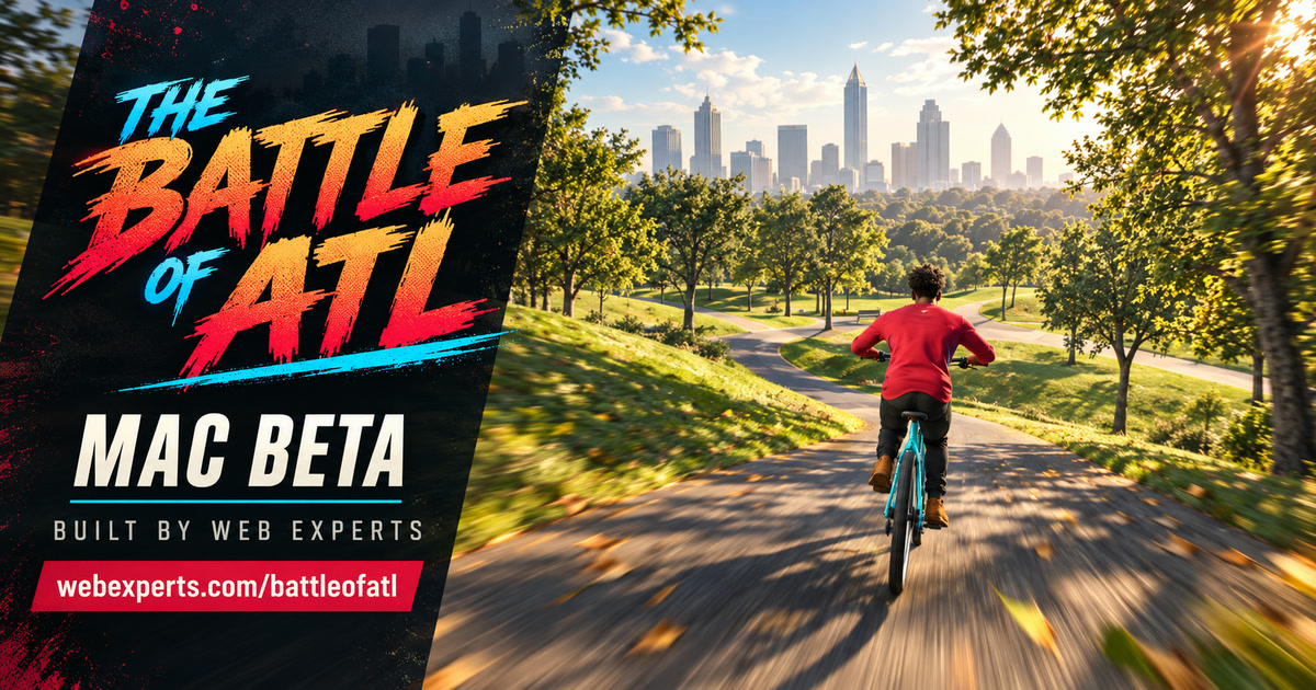The Battle of ATL Mac Beta, built by Web Experts