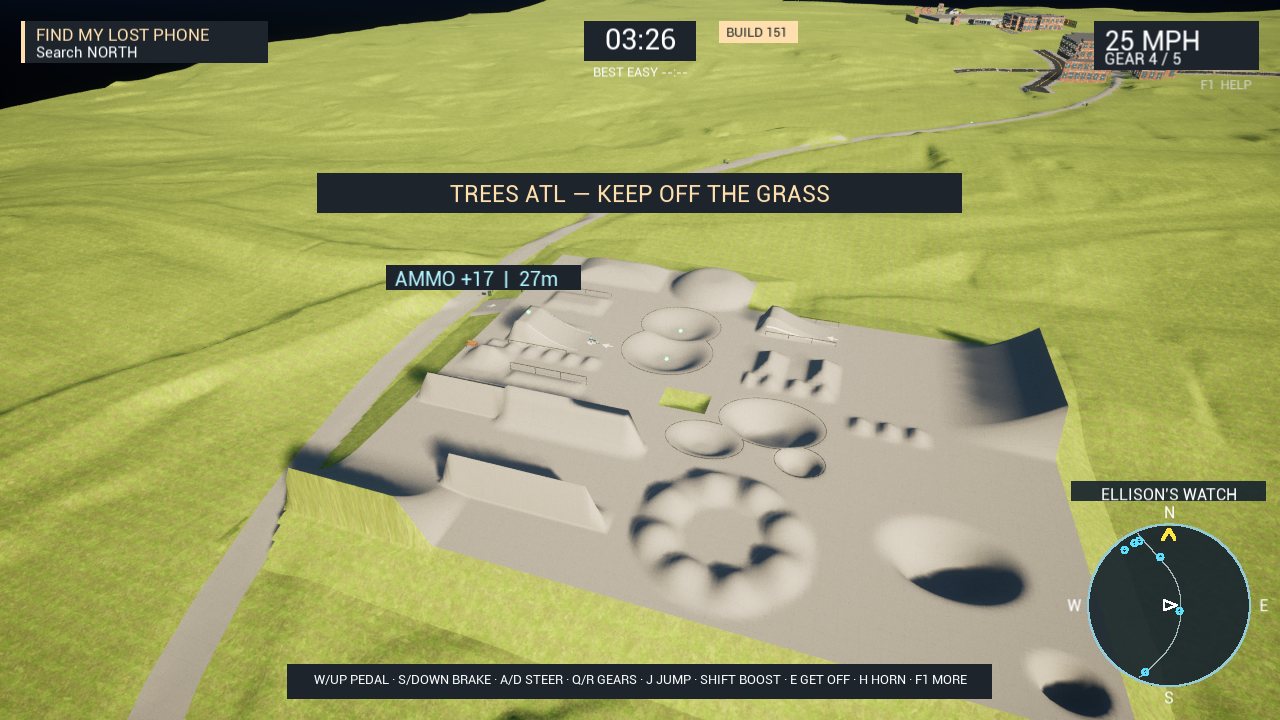Aerial view of the expanded Old Fourth Ward skate park in The Battle of ATL