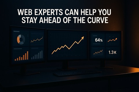 Cover image for blog post: Web Experts Can Help You Stay Ahead Of The Curve