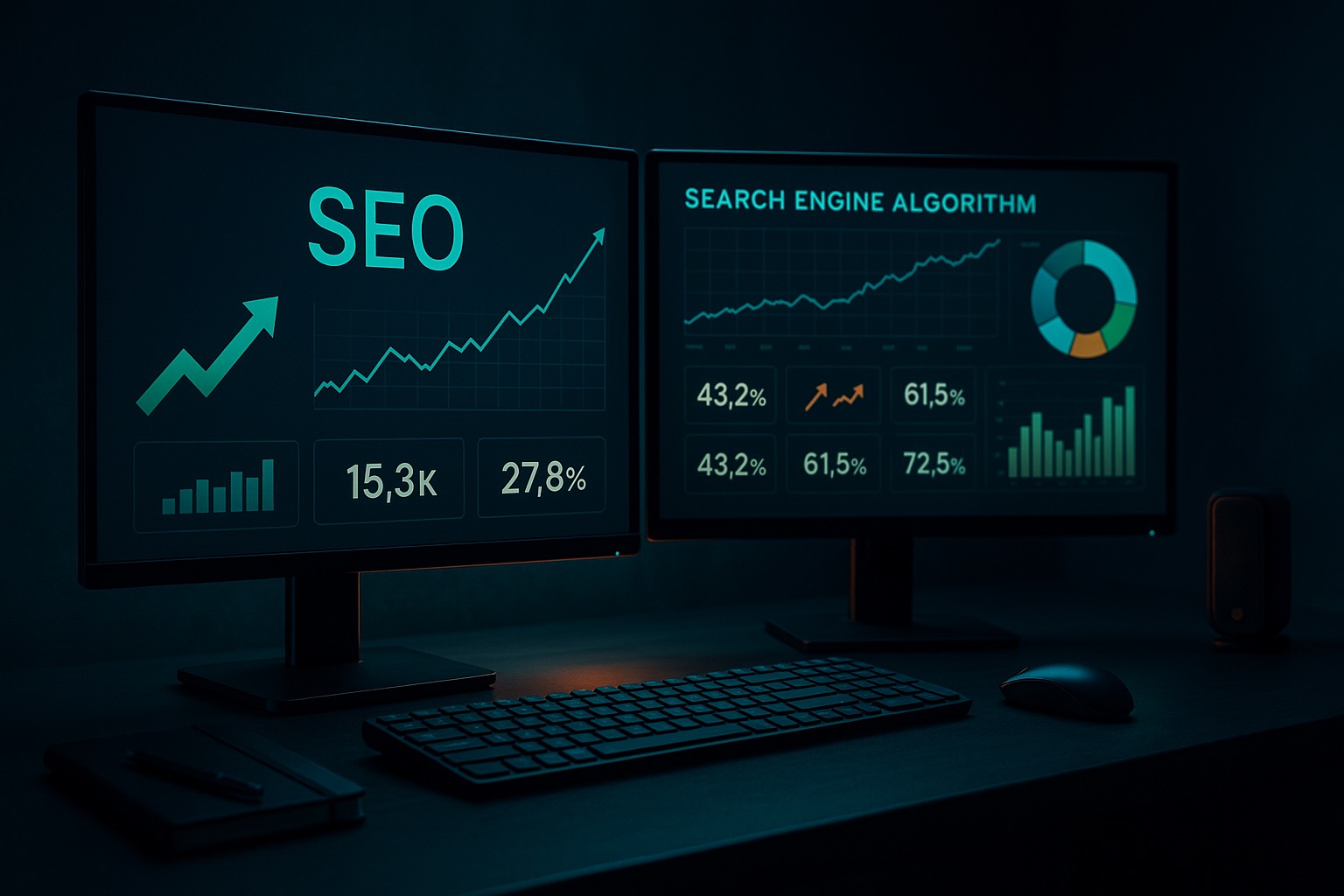 Header image for blog post: Decoding the Mysteries of the Google Algorithm