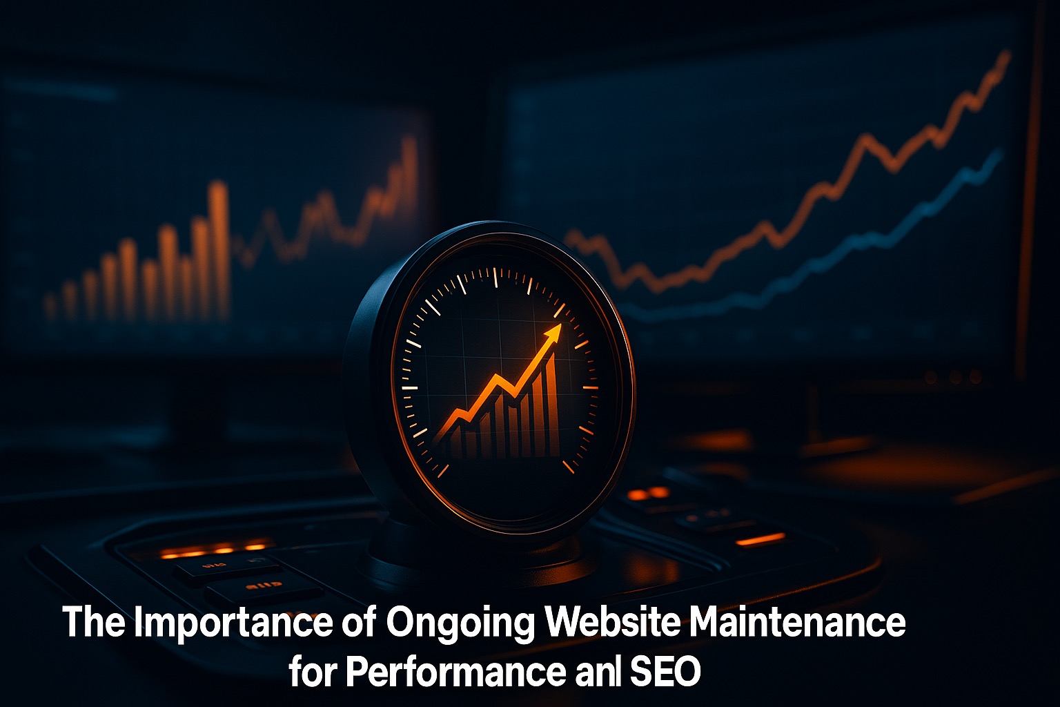 Header image for blog post: The Importance of Ongoing Website Maintenance for Performance and SEO