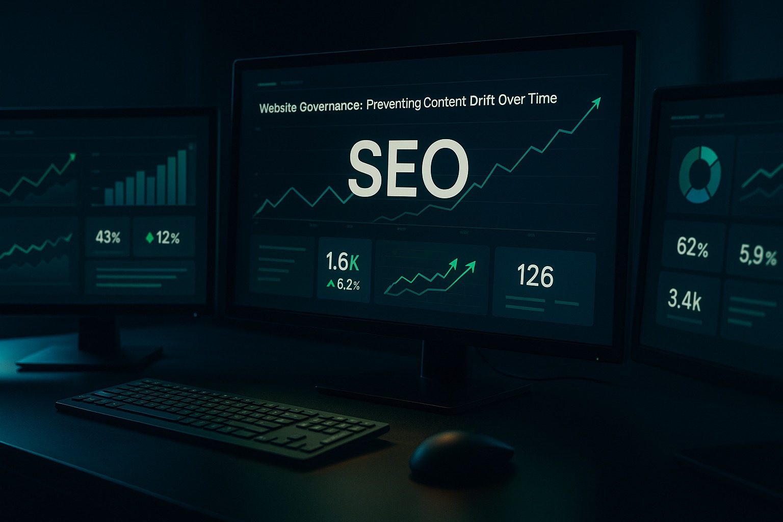 Header image for blog post: Website Governance: Preventing Content Drift Over Time