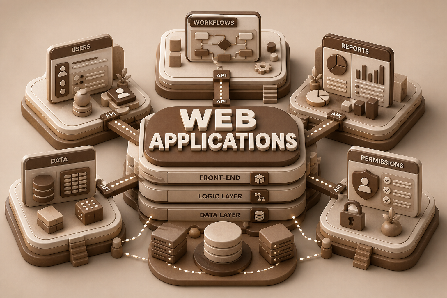 Header image for service page: Web Applications